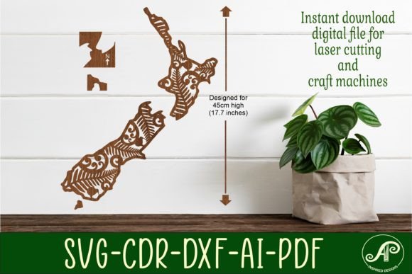 45cm New Zealand Wall Art with Designs: A Practical Guide to Laser-Cut Kiwi Decor