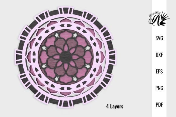 Cosmos Flower Mandala: Mastering Layered Laser Cut Designs for Flawless Results