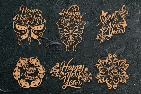 Elevate Your Celebrations with Laser Cut New Year Wall Decor