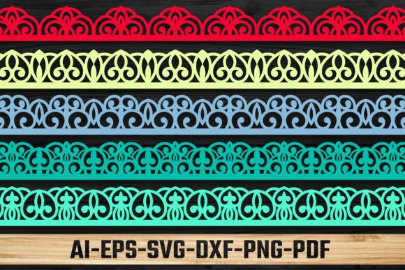 Elevating Precision Craft: The Strategic Value of the Laser Lace Border Die Cuts Bundle SVG 33