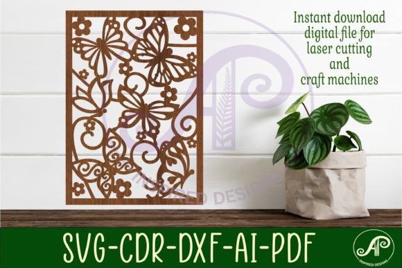 Practical Evaluation of the Butterflies A4 Wall Art Sign SVG File for Digital Crafting
