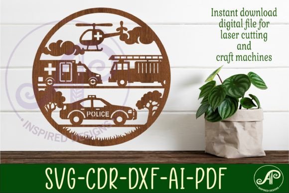 Rescue Vehicles Wall Art Sign, SVG File: A Practical Guide for Makers and Small Business Owners