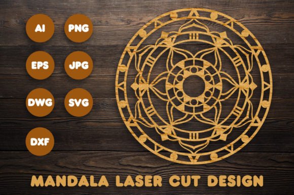 Strategic Design Implementation: Leveraging Circular Mandala SVG Files for Cricut and Laser Cutting