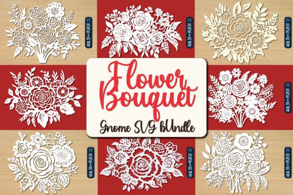 Unlocking Creativity with the Flower Bouquet Paper Cut Design SVG Bundle